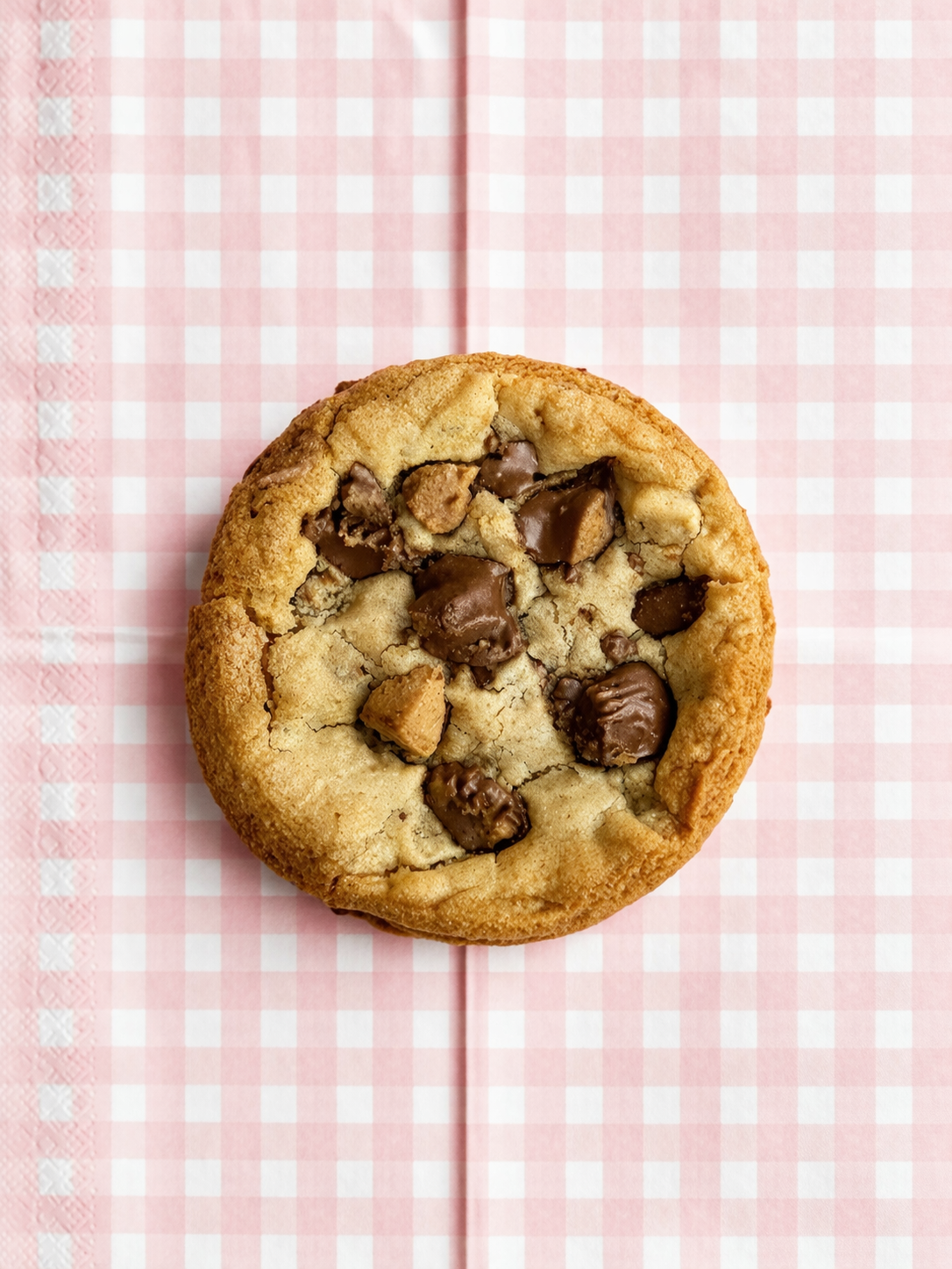 Loaded Reese’s Mini Cookie Cake